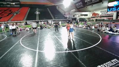 125 lbs Ka'iwahie Sakamoto-Flores, Oklahoma 1 HS Girls vs Kiana Trudell, Idaho 1 HS Girls