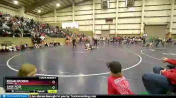 120 lbs Champ Round 1 (16 Team) - Sage Ross, Spanish Fork vs Rykan Hacking, Uintah