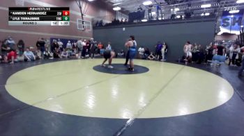 225 lbs Round 3 - Kamden Hernandez, 208 Spartan WC vs Lyle Tsinajinnie, Team Idaho Wrestling Club