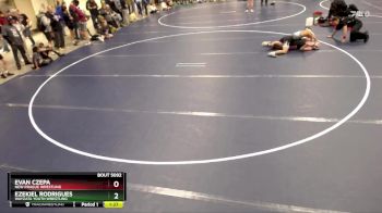 119 lbs Champ. Round 1 - Evan Czepa, New Prague Wrestling vs Ezekiel Rodrigues, Wayzata Youth Wrestling