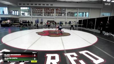 141 lbs Cons. Round 1 - Quintin Smith, Ithaca vs Blake Brodersen, Norwich