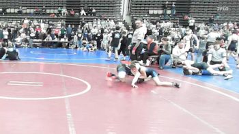 89 lbs Rr Rnd 1 - Wesley Blanchard, DoughBoy WC - MSE vs Jair Oliver, Dark Horse - MSE