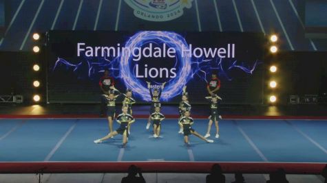Eastern - Farmingdale Howell Lions [2024 New Jersey Shore Pop Warner Show Cheer 2 Mitey Mite Small Monday] 2024 Pop Warner National Cheer & Dance Championship