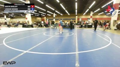 130 lbs 2nd Place - Jaelyn Skelley, Best Trained Wrestling vs London Woods, Spartan Mat Club