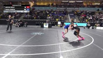 138 lbs Champ. Round 1 - Tanya Teneva, Western New England vs Aniyah Kelly, Wartburg