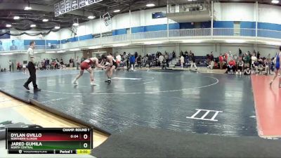 141 lbs Cons. Round 4 - Joshua Robison, North Central vs Kayle Bearson, North Central