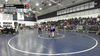 126 lbs Champ. Round 3 - Aaron Meza, Esperanza vs Frank Zambada, San Ysidro