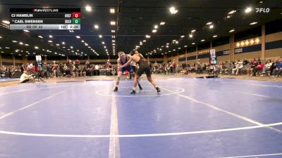 157 lbs Rd Of 32 - CJ Hamblin, Oregon State vs Cael Swensen, South Dakota State