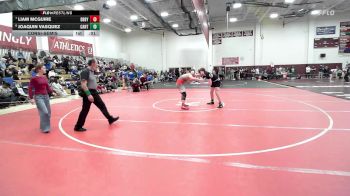 190 lbs Consolation - Liam McGuire, Derby/Oxford/Holy Cross vs Joaquin Vasquez, Canton