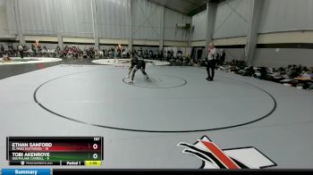 157 lbs 2nd Wrestleback And Semi-finals(16 Team) - Ethan Sanford, El Paso Eastwood vs Tobi Akenroye, Southlake Carroll