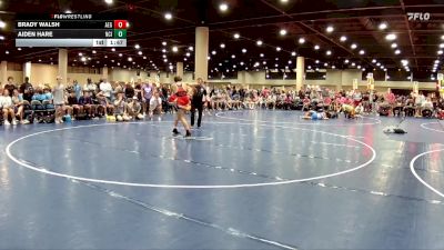 120 lbs Round 1 (4 Team) - Aiden Hare, Nashville Catholic Irish vs Brady Walsh, Alabama Elite Gold