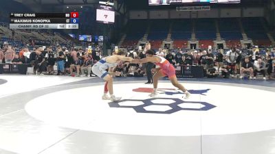 215 lbs Champ. Rd Of 32 - Trey Craig, Missouri vs Maximus Konopka, Connecticut