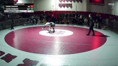 145 lbs Round 5 - Jayda Roberts, Deer Valley High School vs Aicha Laaloui, Sunnyslope High School