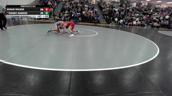 157 lbs Champ. Round 3 - Rogue Wilson, Unaffiliated vs Rowdy Narron, BullTrained