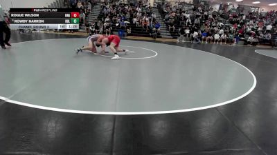 157 lbs Champ. Round 3 - Rogue Wilson, Unaffiliated vs Rowdy Narron, BullTrained