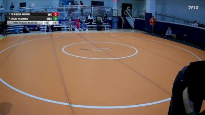 90 lbs 3rd Place Match - Jack Flores, Katy Area Wrestling Club vs Jaxson Medel, Vici Wrestling Club