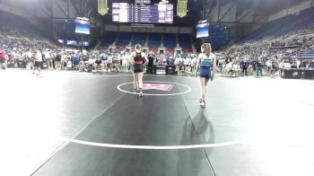 127 lbs Cons 64 #2 - Ruby Dominguez, California vs Emma Rial, Connecticut