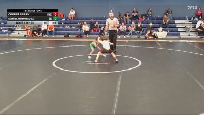 55 lbs 1st Place Match - Cooper Bailey, Beloit Wrestling Club vs Daniel Rodriguez, GI GRAPPLERS