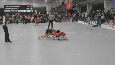 126 lbs Quarters - Dalton St Angelo, Psf Wrestling Academy vs Easton Pierce, Mustang Wrestling Club