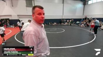 90 lbs Cons. Round 3 - Holden Fuentes, Randall Youth Wrestling Club vs Adler Atkins, Amped Wrestling Club