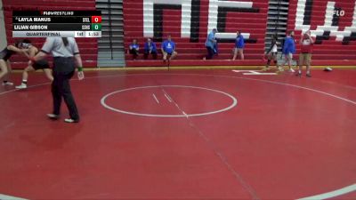 145 lbs Quarterfinal - Layla Manus, Stanhope Elmore vs Lilian Gibson, Smiths Station Hs