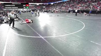 D1-106 lbs Quarterfinal - Camden Rugg, Union Grove vs Jackson Freeman, Wisconsin Rapids Lincoln