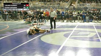132 1A Champ. Round 1 - Leland Flaherty, Evangelical Christian School vs Elijah Castanon, Miami Christian School