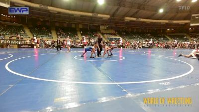 83 lbs Consi Of 8 #2 - Charlie Flanery, Cowboy Wrestling Club vs Shay Lundvall, Sebolt Wrestling Academy