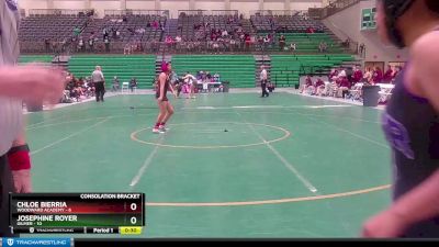 110 lbs 2nd Wrestleback (8 Team) - Malin Tangsujaritpunt, Woodward Academy vs Sarai Solis, Gilmer