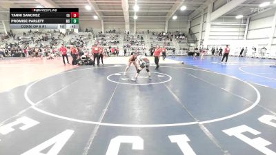 145 lbs Consi Of 8 #1 - Yanni Sanchez, CA vs Promise Parlett, MS