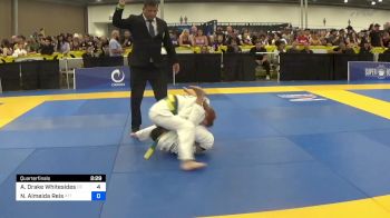 Alexander Drake Whitesides vs Noah Almeida Reis 2024 IBJJF Jiu-Jitsu CON International