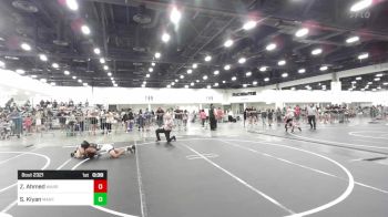 114 lbs 3rd Place - Sebastian Kiyan, Mantanona TC vs Zayd Ahmed, Warrior Trained Wrestling