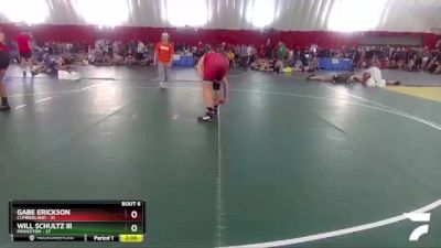 190 lbs Round 3 (4 Team) - Gabe Erickson, Cumberland vs Will Schultz III, Princeton