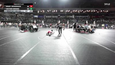 90 lbs Consi Of 8 #2 - Benjamin Servis, F.l.o.w. vs Jeremiah Jaramillo, Buxton (NJ)