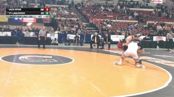 AA - 165 lbs 1st Place Match - Jack Ryan, Billings West vs Ty Laslovich, Gallatin (Bozeman)