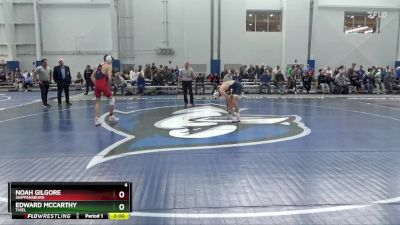 125 lbs Cons. Round 3 - Noah Gilgore, Shippensburg vs Edward McCarthy, Thiel