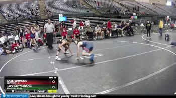 110 lbs Round 5 (6 Team) - Jack Hutchinson, Kansas Pythons vs Case Simmons, Kentucky