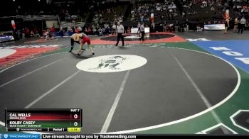 Quarterfinal - Cal Wells, Broken Bow vs Kolby Casey, Quad County Northeast