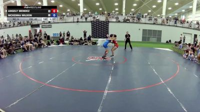 120 lbs Angely Mendez, South Carolina vs McKenna Wilson, Oklahoma
