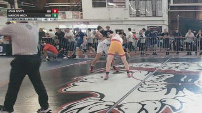 140 lbs Quarterfinal - John Foote, Vhw vs Marcus Heck, Wyoming Seminary