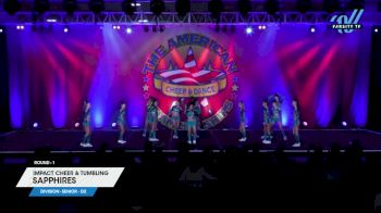 Impact Cheer & Tumbling - Sapphires [2024 L4 Senior - D2 1] 2024 The American Showcase DI & DII