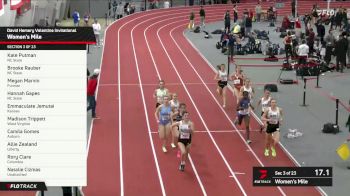 Women's Mile, Prelims 3