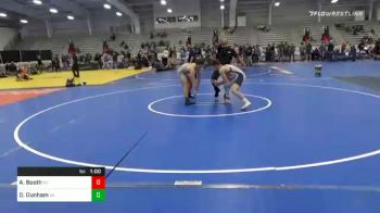132 lbs Consolation - Alex Booth, NY vs Dyson Dunham, VA