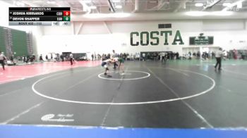 113 lbs Cons. Round 3 - Joshua Kirriakos, Yucaipa vs Devon Shaffer, Royal