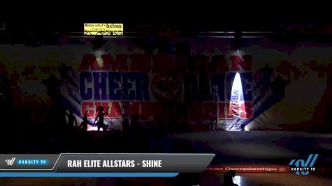 Rah Elite Allstars - Shine [2021 L1 Youth - D2 - Small Day 1] 2021 The American Celebration DI & DII