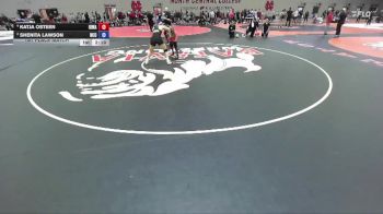 180 A 1st Place Match - Katja Osteen, Iowa vs Shenita Lawson, North Central (IL)