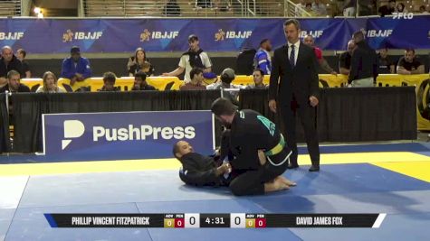 Phillip Vincent Fitzpatrick vs David James Fox 2026 Pan Jiu Jitsu IBJJF Championship