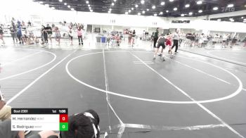 123 lbs Final - Mateo Hernandez, Montrose Elite vs Samuel Rodriguez, Mantanona TC