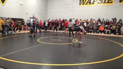 JV-8 lbs Round 1 - Henry Schroeder, Riceville vs Brecken Mangrich, Wapsie Valley