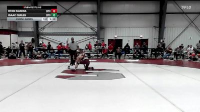 141 lbs Consolation - Ryan Kozdra, Springfield vs Isaac Quiles, Springfield